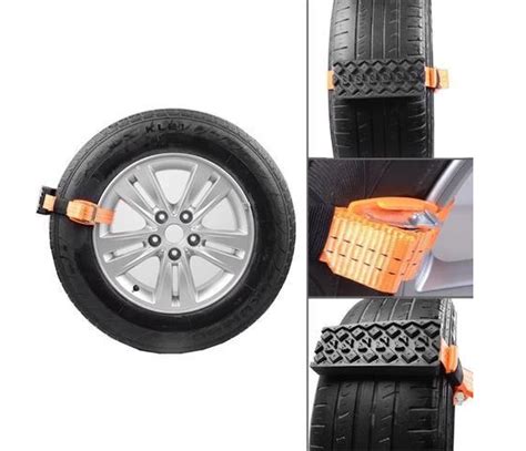 Emergency Tire Straps (Set Of 2) | Simple storage, Tire, Useful life hacks