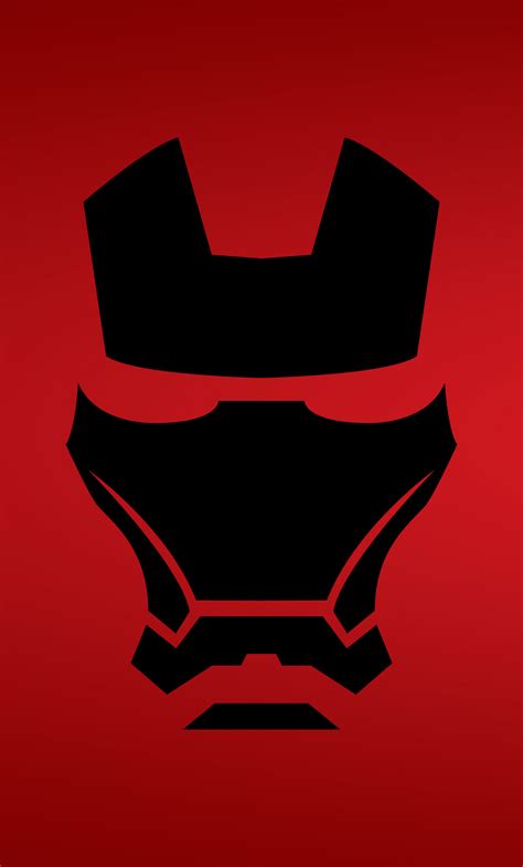 Download wallpaper 1280x2120 iron man, mask, dark, minimal, iphone 6 plus, 1280x2120 hd ...