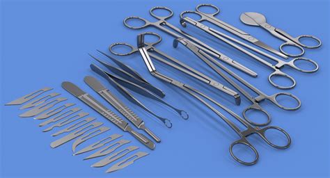 Surgical Instruments Collection - V-Ray 3D model rigged | CGTrader