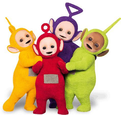 Check out this transparent teletubbies group of four png image – Artofit