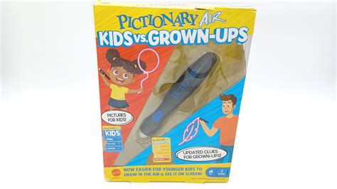 Pictionary Air: Kids vs. Grown-Ups Board Game: Rules and Instructions ...