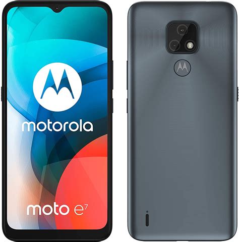 Motorola Moto E7 6.5'' 4G Smartphone 32GB Unlocked SIM-Free - *Grey* B 840023212208 | eBay