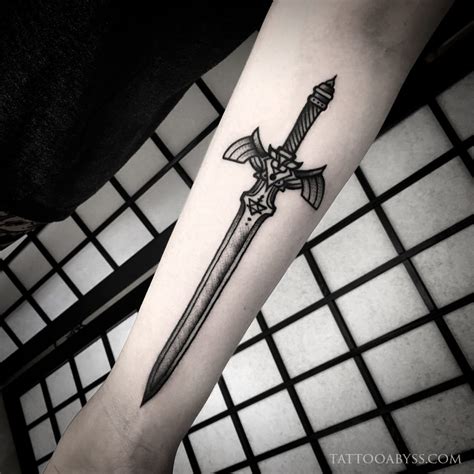 Zelda Master Sword - Tattoo Abyss Montreal