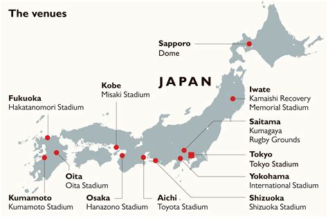 2019 Rugby World Cup Venues – Japan – Stadium Base