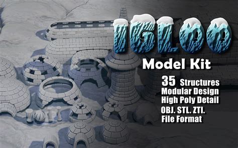 ArtStation - Igloo Model Kit | Resources