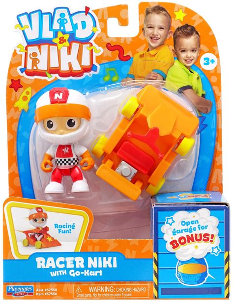 Vlad & Niki Racer Niki Figure Set (with Go-Kart) - Walmart.com ...