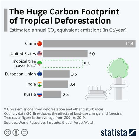 Borneo Deforestation Graph