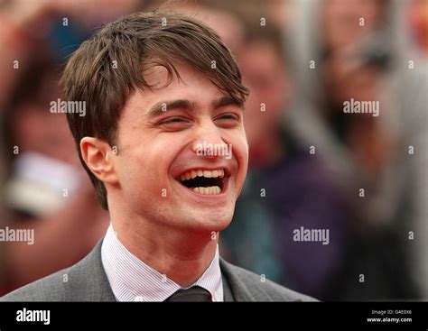 Daniel Radcliffe arriving for the world premiere of Harry Potter And ...