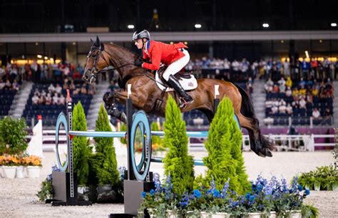 US Eventing Team Show Jumping Finishes at Tokyo Olympics