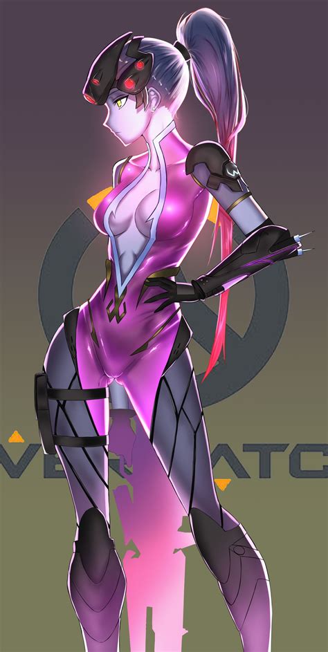 黑百合 - More at https://pinterest.com/supergirlsart/ #overwatch #fanart #widowmaker | イラスト, キャラ ...