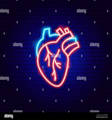 Heart Neon Sign Stock Vector Image & Art - Alamy