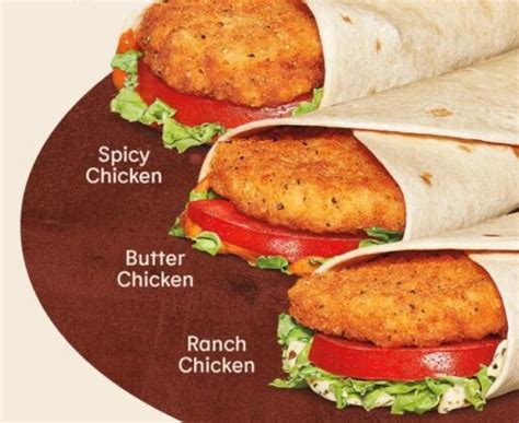 Burger King Launches New Spicy Chicken, Ranch Chicken And Butter Chicken Wraps In Canada - The ...