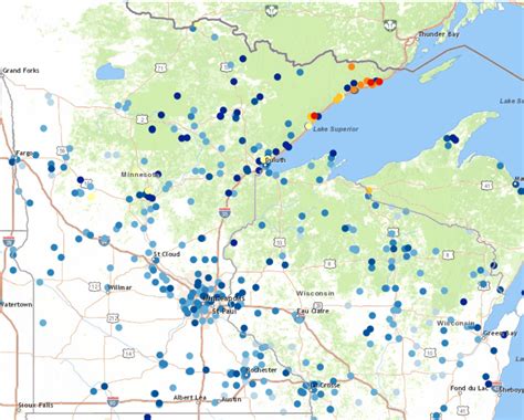 Here's how much snow has fallen in Minnesota this week - Bring Me The News