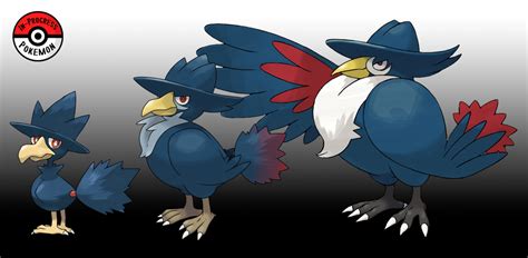 In-Progress Pokemon Evolutions | #198.5 - Murkrow nest high in trees during the...