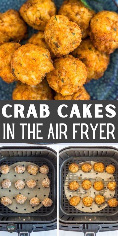 Frozen Crab Cakes in the Air Fryer - Sustainable Cooks