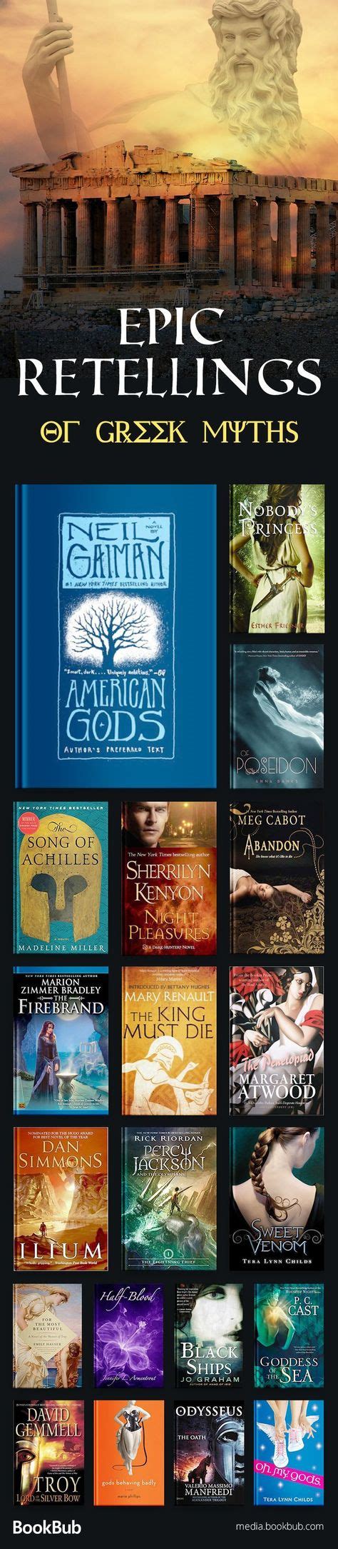 20 Exciting Retellings of Greek Mythology | Mythology books, Books to ...