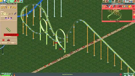 Eric's Roller Coaster Tycoon 2 Coaster Building Tutorial - YouTube