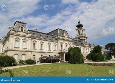 Castle Keszthely editorial photo. Image of gardens, heaven - 135454691