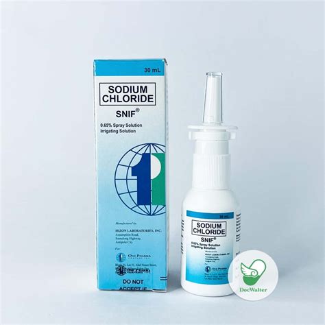 SNIF® Nasal Spray 30mL (Sodium Chloride 0.65%) – DocWalter Pharmacy