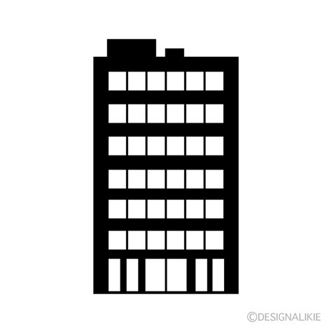 Building Silhouette Clip Art Free PNG Image｜Illustoon