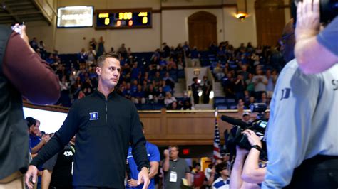 Jon Scheyer starts his Duke career with a win, in the shadow of Coach K ...