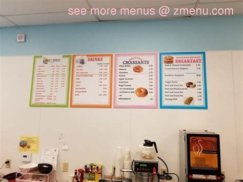 Online Menu of Daily Donuts Restaurant, Benicia, California, 94510 - Zmenu