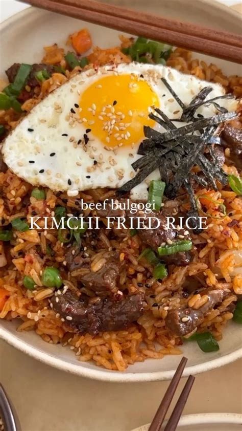 Bulgogi Kimchi Fried Rice – 9am Chef