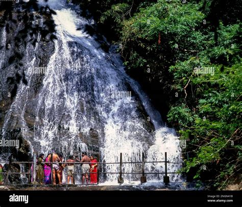 Kovai Kutralam water falls near Coimbatore, Tamil Nadu, India, Asia Stock Photo - Alamy