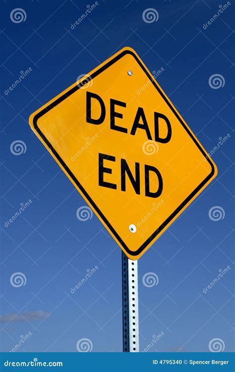 Dead End Sign Stock Photo - Image: 4795340