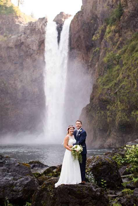 Jamie + Donovan :: Snoqualmie Falls Elopement Photos :: Snoqualmie Falls Wedding Photos ...