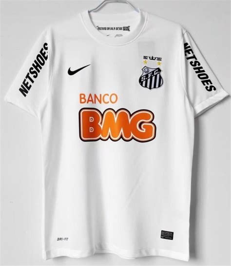 Santos FC retro soccer jersey 2012