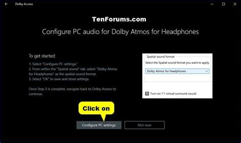 Enable Spatial Sound for Headphones in Windows 10 | Tutorials