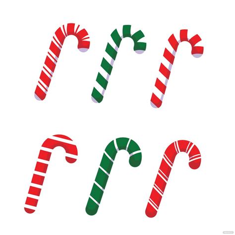 Candy Cane Vector in Illustrator, SVG, JPG, EPS, PNG - Download | Template.net