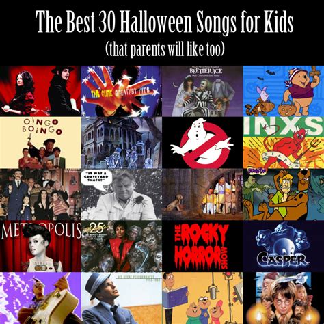 The Best 30+ Halloween Songs for Kids Playlist (that parents will like too) - Merriment Design