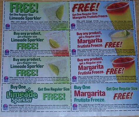 Taco Bell Coupon in Select Red Plum Inserts!