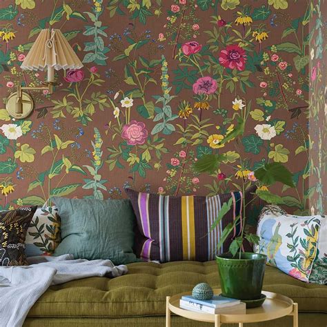 Sommar wall mural by Boråstapeter - Brown / Multi-coloured - Mural : Wallpaper Direct in 2022 ...