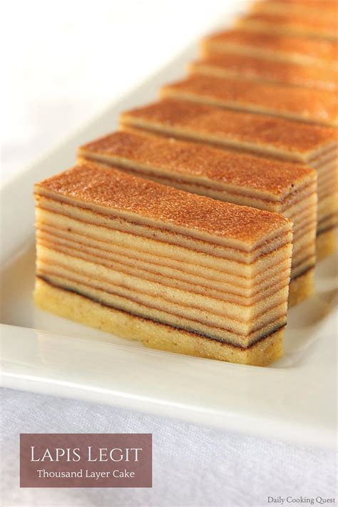 Lapis Legit - Thousand Layers Cake | Daily Cooking Quest