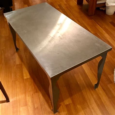 IKEA Stainless Steel Industrial-style Table, Furniture & Home Living ...