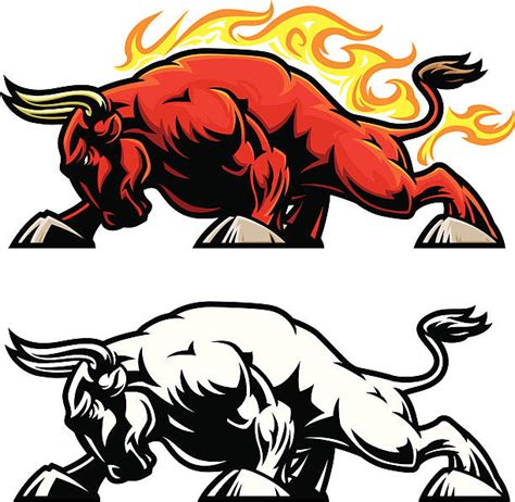 Charging Bull Illustrations, Royalty-Free Vector Graphics & Clip Art - iStock