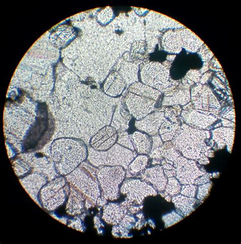 Pyroxene crystals in skarn (30 µm thin section, XPL) | Flickr