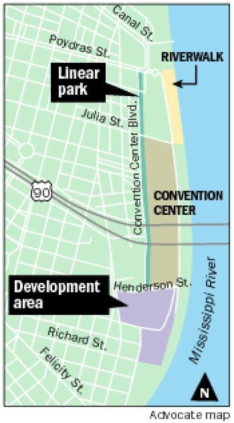 New Orleans Convention Center Map - Maping Resources