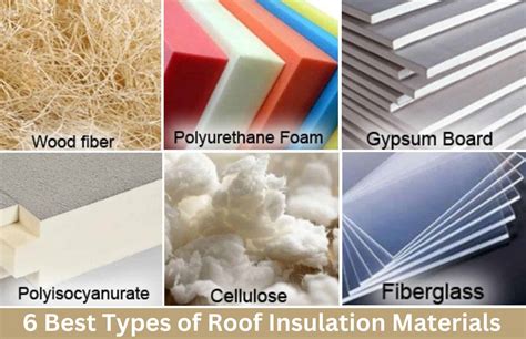 Types Of Roof Insulation Materials