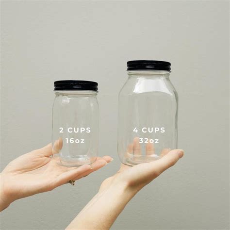 16 oz Mason Jar | Zero Waste Home + Body | TheGoodFill.co – THE GOOD FILL