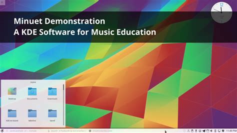 Minuet: intervals, chords, and scales exercises