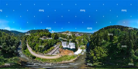 360° view of Jajce vodopad - Jajce waterfall - Alamy