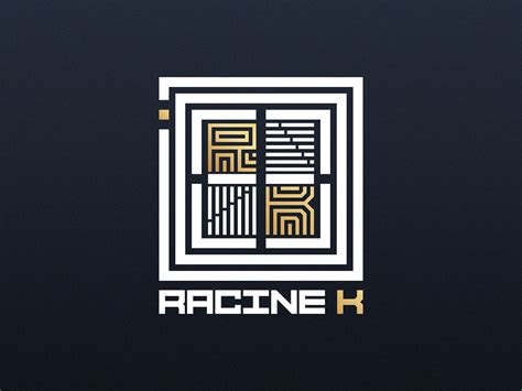 Logo Racine K by Thierry K. on Dribbble