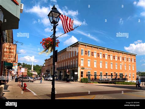 Historic DeSoto House Hotel Galena Illinois Stock Photo - Alamy