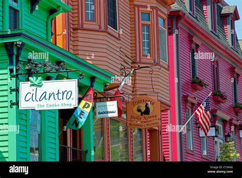 Canada Nova Scotia Eastern Shore Atlantic Coast Lunenburg Maritime Provinces unique architecture ...