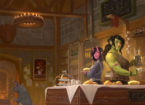 ArtStation - Legends and Lattes - Bookcover