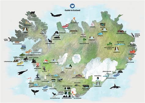 Les Meilleures Cartes d'Islande & les Plus Utiles | Guide to Iceland | Islande, Voyage en ...